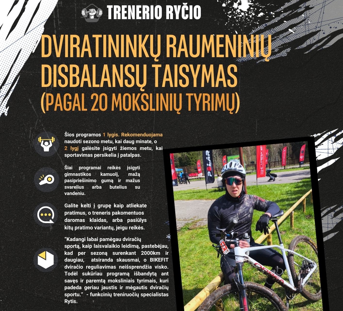 Treneris Rytis – Raumeninių disbalansų taisymas